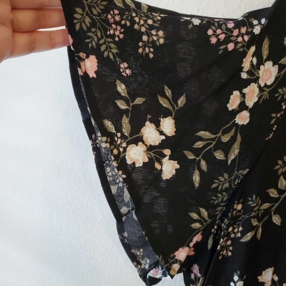 AMERICAN rag floral faux wrap dress plus size 2X - Picture 4 of 9